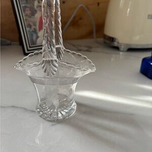 Elegant Clear Cut Glass